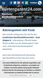 Mobile Screenshot of kuestenpatent24.com